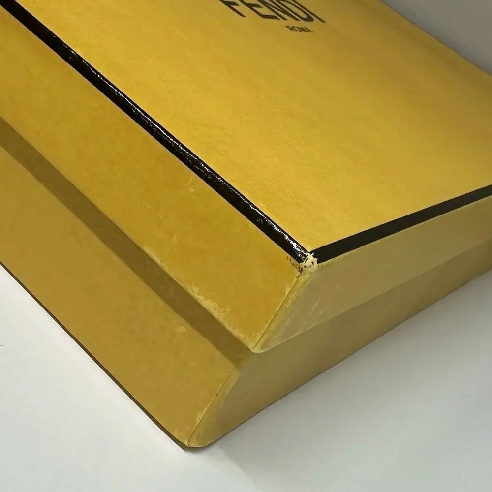 FENDI | Gift Box | Yellow/Black | W9 x H7 x D2 inch